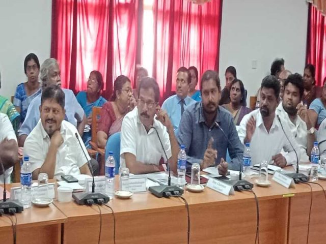 District Coordinating Committee Meeting held on 21.09.2020 at District Secretariat Vavuniya